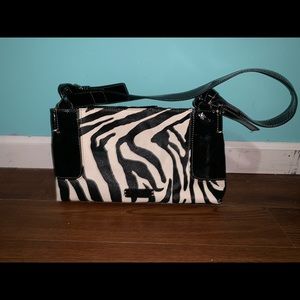 Nine and Co Zebra Print Purse